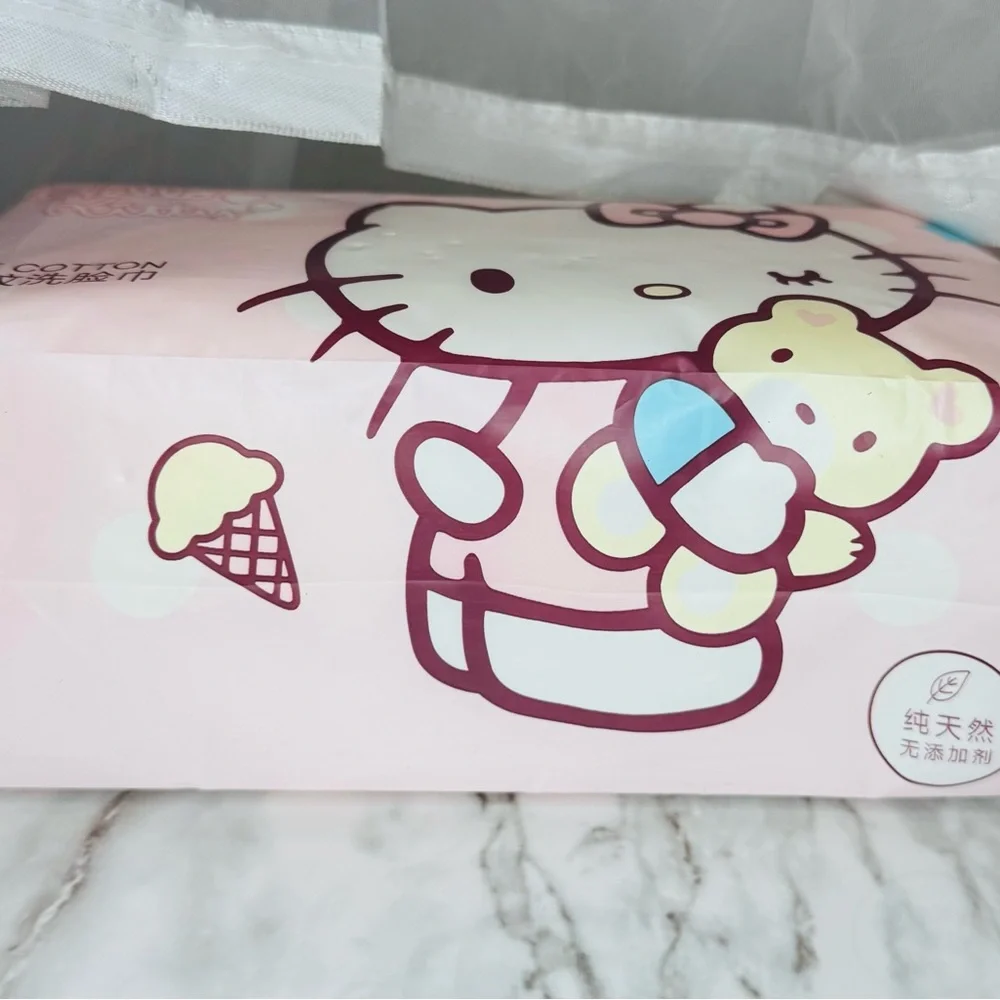 Sanrio Hello Kitty 100% Cotton Disposable Face Towel